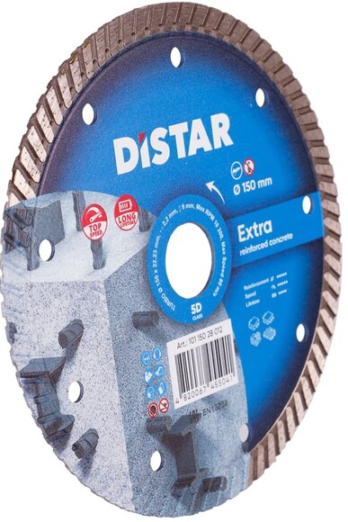 Алмазный диск Distar 1A1R Turbo 150x2,2x9x22,23 Extra (10115028012) изображение 2