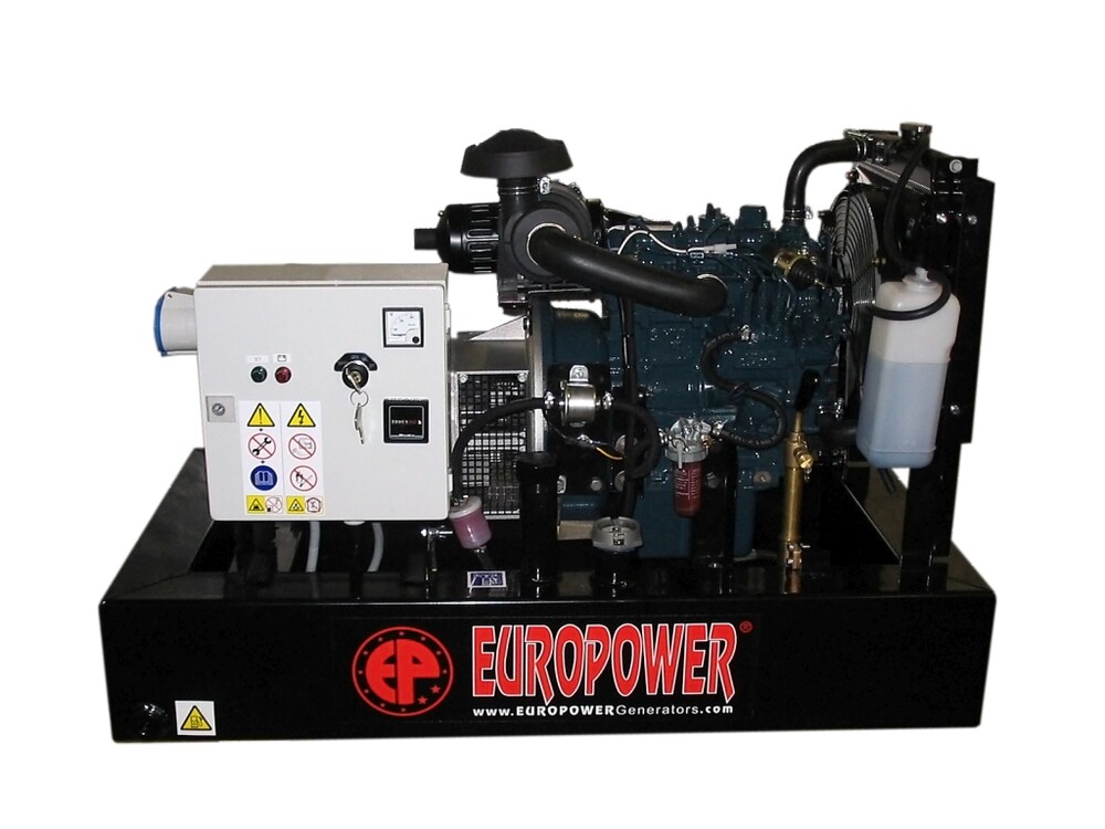 

Генератор дизельный Europower EP73DE KU/S 230V