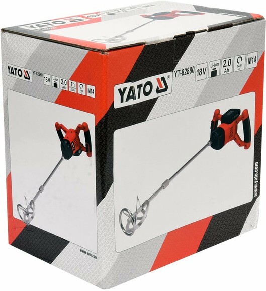 Аккумуляторный миксер Yato YT-82880 изображение 4
