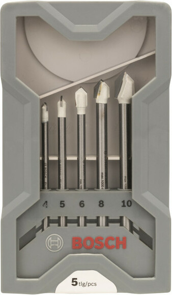 Набор сверл Bosch X-Pro 5 свёрл Expertceramic 4-10 мм (2608587169) изображение 2