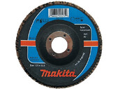 Лепестковый шлифовальный диск Makita 150х22.23 К60 корунд  (P-65224)