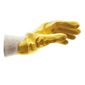 Перчатки Wurth защитные Nitrile ECO White/Yellow р.9 (0899412109)