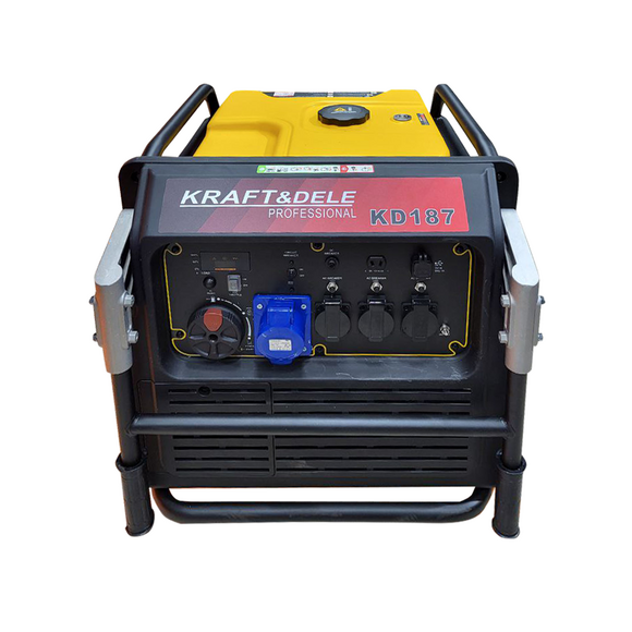Инверторный генератор Kraft&Dele KD187 с экономичным режимом изображение 2