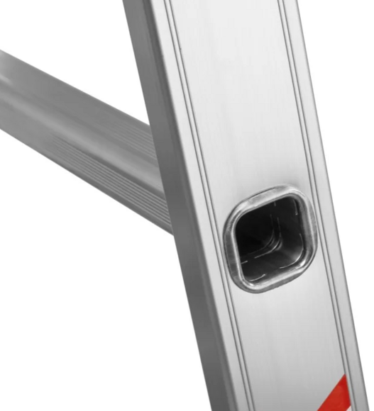 Лестница-трансформер алюминиевая четырёхсекционная Квітка Heavy Duty с платформой 4х3 (110-9503) изображение 3