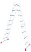 Лестница трансформер Intertool 4х4, 4.7 м (LT-0029)
