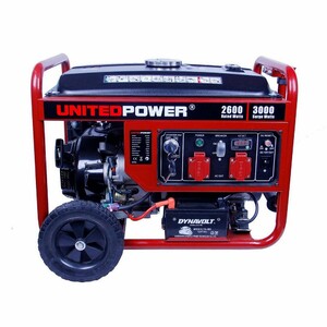 Бензиновый генератор UNITEDPOWER GG3300E+B+W изображение 5