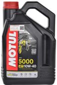 Моторное масло Motul 5000 4T, 10W40 4 л (104056)