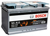 Автомобильный аккумулятор Bosch S5A AGM 12В, 80 Ач, 800 А (0092S5A110)