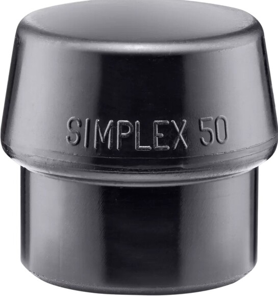 Змінний бойок для щадного молотка Halder SIMPLEX, 50 мм (чорний) (3202.050)