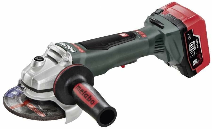 

Аккумуляторная угловая шлифовальная машина Metabo WPB 18 LTX BL 125 Quick (613075850) (без аккумулятора и ЗУ)