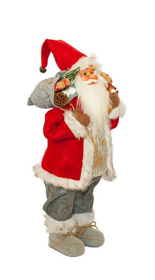 Фігурка новорічна Time Eco Санта Клаус, 61 см (4820211100421) фото 3