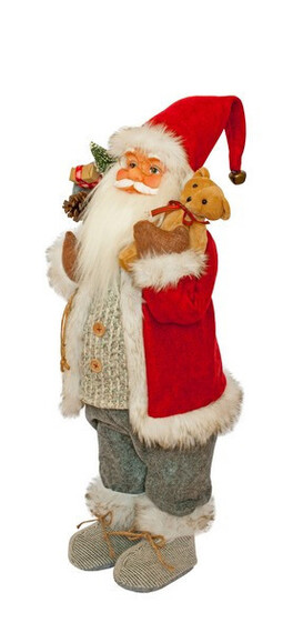 Фігурка новорічна Time Eco Санта Клаус, 61 см (4820211100421) фото 4