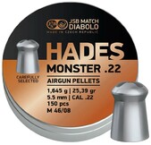 Пули пневматические JSB Hades Monster, калибр 5.5 мм, 150 шт (1453.06.17)