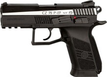 Пістолет пневматичний ASG CZ 75 P-07 Duty Nickel Blowback BB, 4.5 мм (2370.25.18)