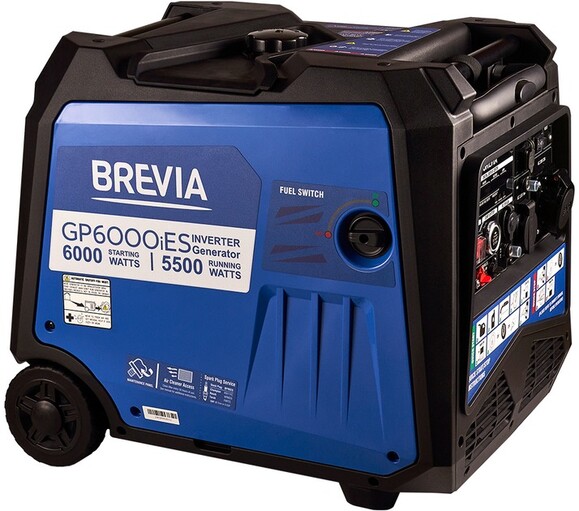 Инверторный генератор Brevia GP6000iES