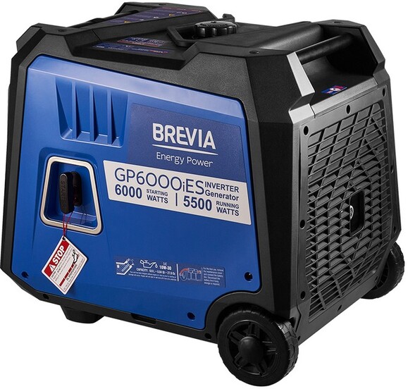 Инверторный генератор Brevia GP6000iES изображение 2