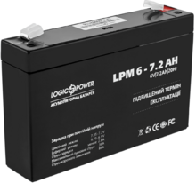 Аккумулятор Logicpower AGM LPM 6-7.2 AH