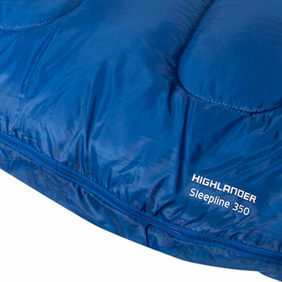 Спальный мешок Highlander Sleepline 350 Mummy/+3°C Deep Blue (Left) (927538) изображение 3