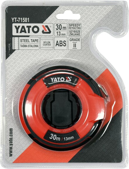 Рулетка YATO 30 м (YT-71581) изображение 4