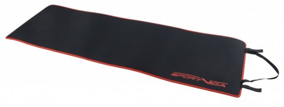 Килимок для йоги та фітнесу SportVida Neopren Black 6 мм (SV-HK0037) фото 2