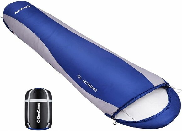 Спальный мешок KingCamp Breeze 20 R Blue (KS2020_R_BLUE) изображение 3