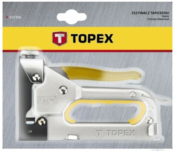 Степлер TOPEX (41E906) фото 2