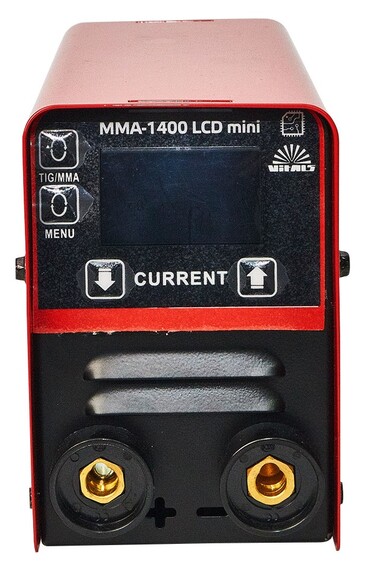Зварювальний апарат Vitals MMA-1400 LCD mini (156934) фото 2