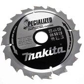 Пильний диск Makita Specialized по дереву з цвяхами 185x30мм 16T (B-09341)