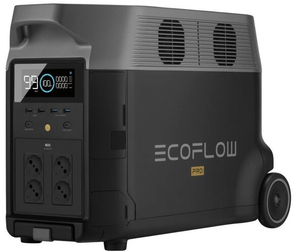 Комплект энергонезависимости EcoFlow PowerStream – микроинвертор 800W + зарядная станция Delta Pro (3600 Вт·ч / 3600 Вт) изображение 2