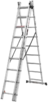 Лестница  алюминиевая трехсекционная LADDER STANDARD 3х8 (190-9308)