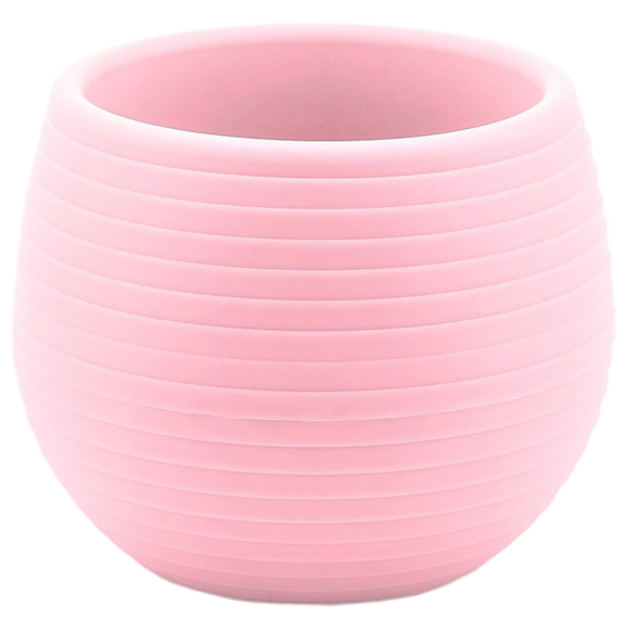 Горщик Serinova Colorful 0.55 л, світло-рожевий (00-00011464)