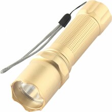 Ліхтар ручний Quantum Minik LED, золотистий, 40 шт/уп (QM-FL1044-B)