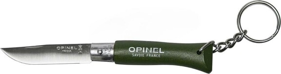 Ніж-брелок Opinel №4 зелений (204.66.46)