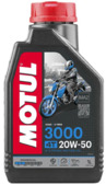 Моторное масло Motul 3000 4T 20W50, 1 л (107318)