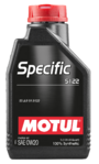 Моторна олива MOTUL Specific 5122 SAE 0W20 1 л (107304)