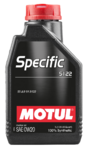 Моторное масло MOTUL Specific 5122 SAE 0W20 1 л (107304)