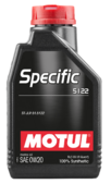 Моторное масло MOTUL Specific 5122 SAE 0W20 1 л (107304)