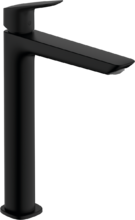 Смеситель для умывальника Hansgrohe Logis 100 71107670 однорычажный, с клапаном push-open, черный матовый