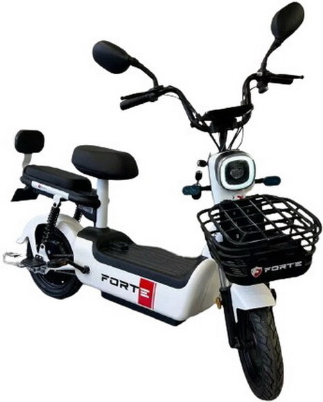 Велоскутер аккумуляторный Forte LUCKY белый (124048) изображение 2