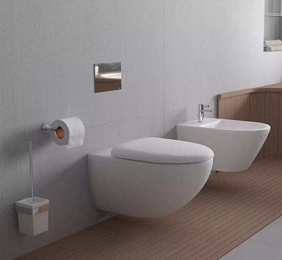 Унітаз підвісний Duravit Architec з кришкою Soft Close (45720900А1) фото 4