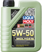 Синтетическое моторное масло LIQUI MOLY Molygen 5W-50, 1 л (2542)