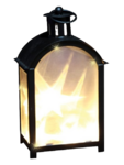 Ліхтар декоративний Luca Lighting з голографічним ефектом, чорний (8712799736825)
