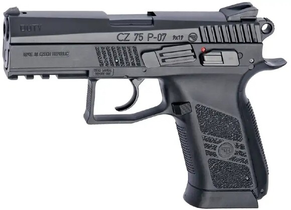 Пистолет страйкбольный ASG CZ75 P-07 Duty CO2 Blowback, калибр 6 мм (2370.41.35)