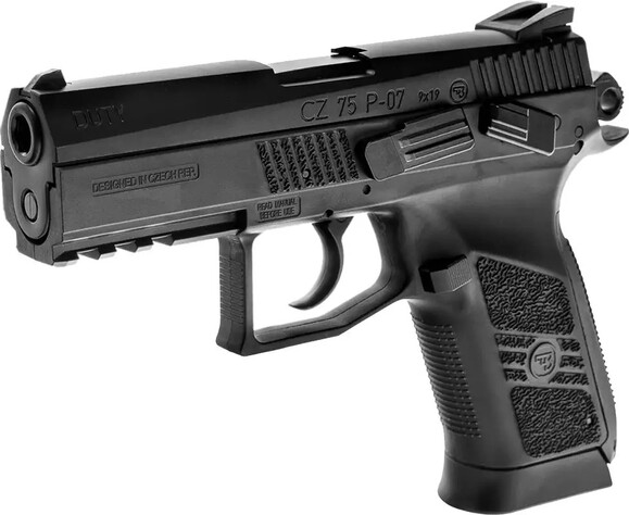 Пистолет страйкбольный ASG CZ75 P-07 Duty CO2 Blowback, калибр 6 мм (2370.41.35) изображение 4