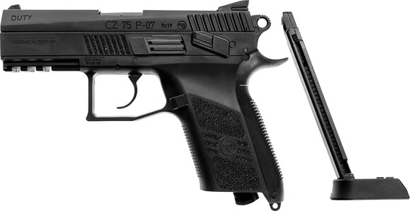 Пистолет страйкбольный ASG CZ75 P-07 Duty CO2 Blowback, калибр 6 мм (2370.41.35) изображение 8