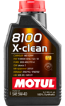 Моторное масло Motul 8100 X-clean SAE 5W-40, 1 л (102786)