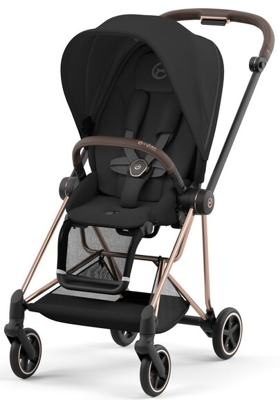 Чехол тканевый для прогулочного блока Cybex Mios Sepia Black (523000865) изображение 3