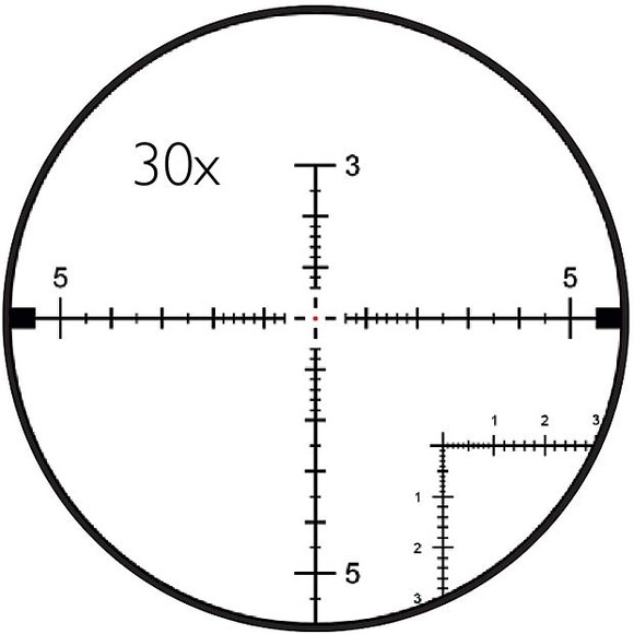 Оптичний приціл Delta Optical STRYKER 4.5-30x56, 34 мм, FFP illum. DLR-1 2020 (DO-2502) фото 8