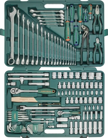 Универсальный набор инструментов JONNESWAY S04H524127S (127 предметов) изображение 3