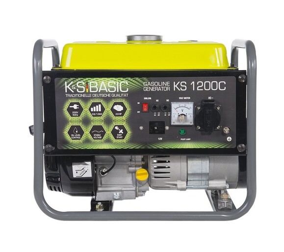 Бензиновий генератор Konner&Sohnen BASIC KS 1200 C фото 2